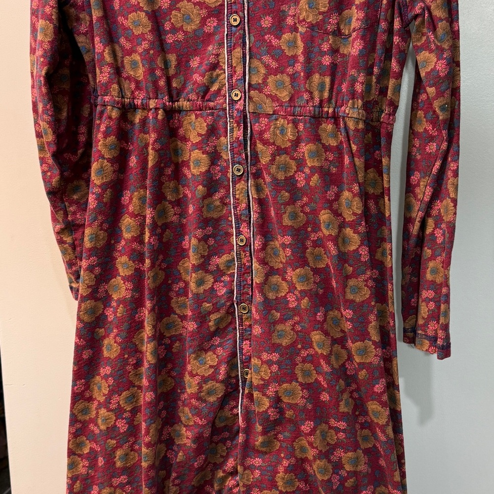 NATURAL LIFE Red Floral Maxi Dress